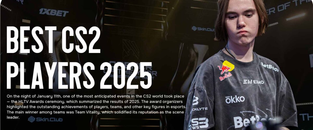 Best CS2 Players 2025: Complete HLTV Awards Results and Top 20