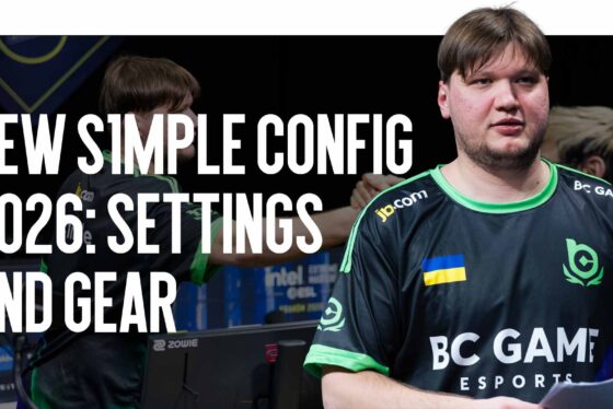 New s1mple Config 2026: Settings and Devices