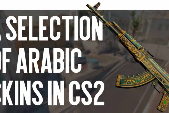 Selection of Arabic Skins in CS2