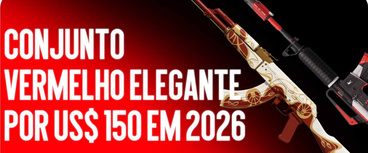 Conjunto Vermelho Estiloso por $150 em 2026