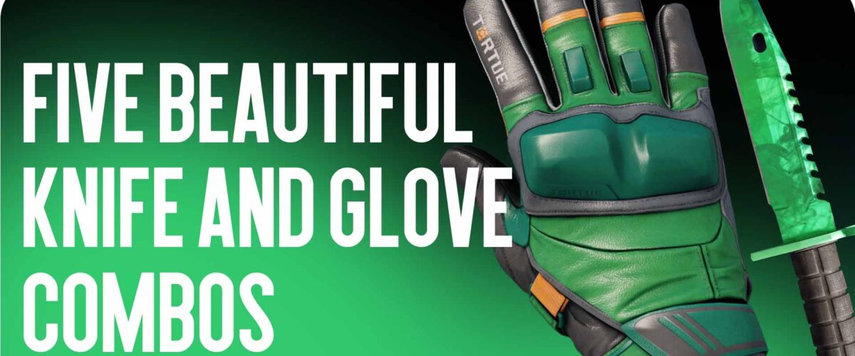 Five Beautiful Knife and Glove Combos