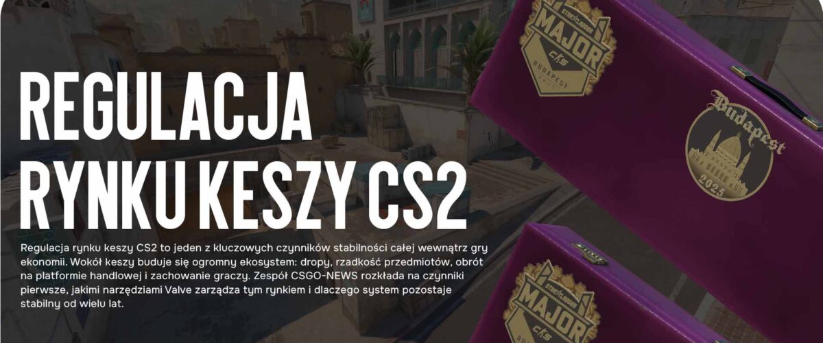 Regulacja rynku keszy CS2 — jak Valve zarządza ekonomią gry
