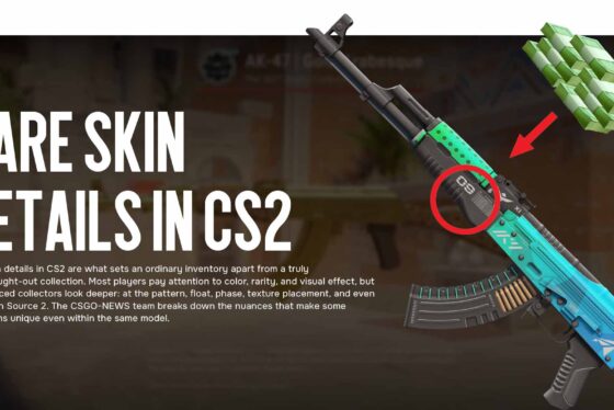 Rare Skin Details in CS2 — Hidden Features That Only Collectors Notice