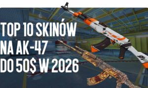 Top 10 skórek AK-47 do 50 USD w 2026 roku