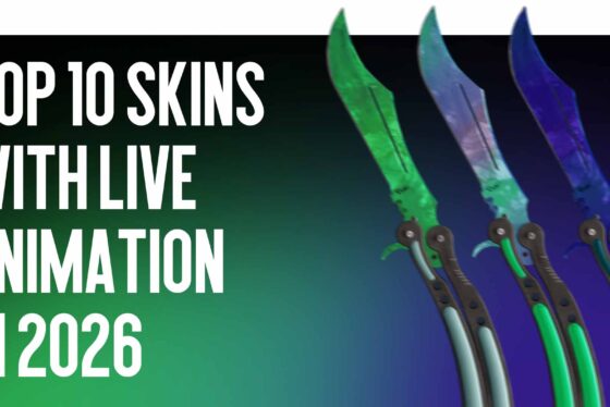 Top 10 skins with live animation in 2026