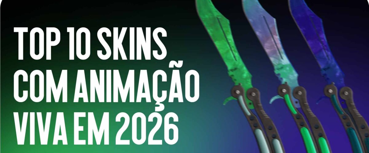 Top 10 skins com animação ao vivo em 2026