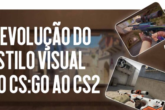 Design de Skins CS2: A Evolução do Estilo Visual do CS:GO ao CS2