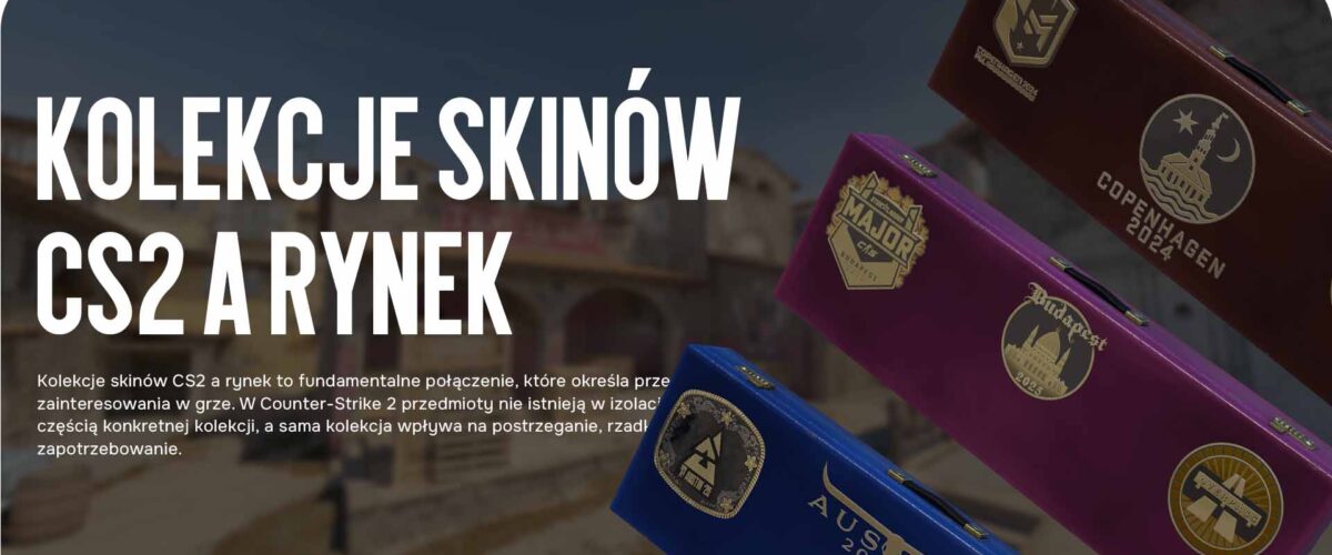 Kolekcje skinów CS2 a rynek — jak zestawy kształtują popyt i rzadkość