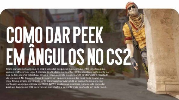 Como Dar Peek em Ângulos no CS2: Melhores Técnicas para Tiroteios Confiantes