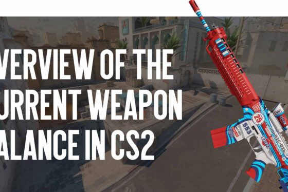 Overview of the current weapon balance in CS2: hidden “OP guns” that players forget about