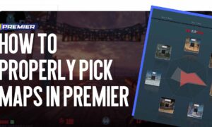 How to properly pick maps in Premier