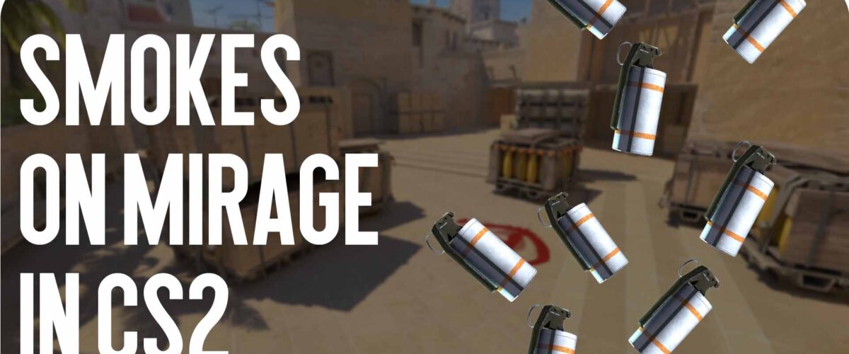 Mirage smokes in CS2: actual lineups for Summer 2026