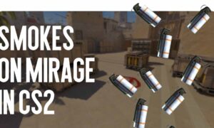 Mirage smokes in CS2: actual lineups for Summer 2026
