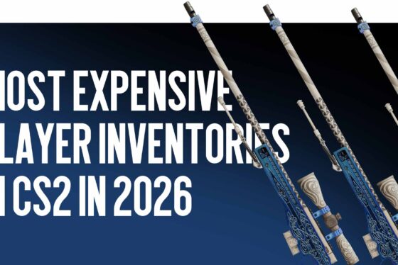 Most expensive CS2 player inventories in 2026