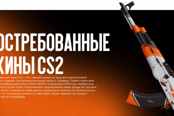 Востребованные скины CS2: подробный обзор рынка в 2026 году