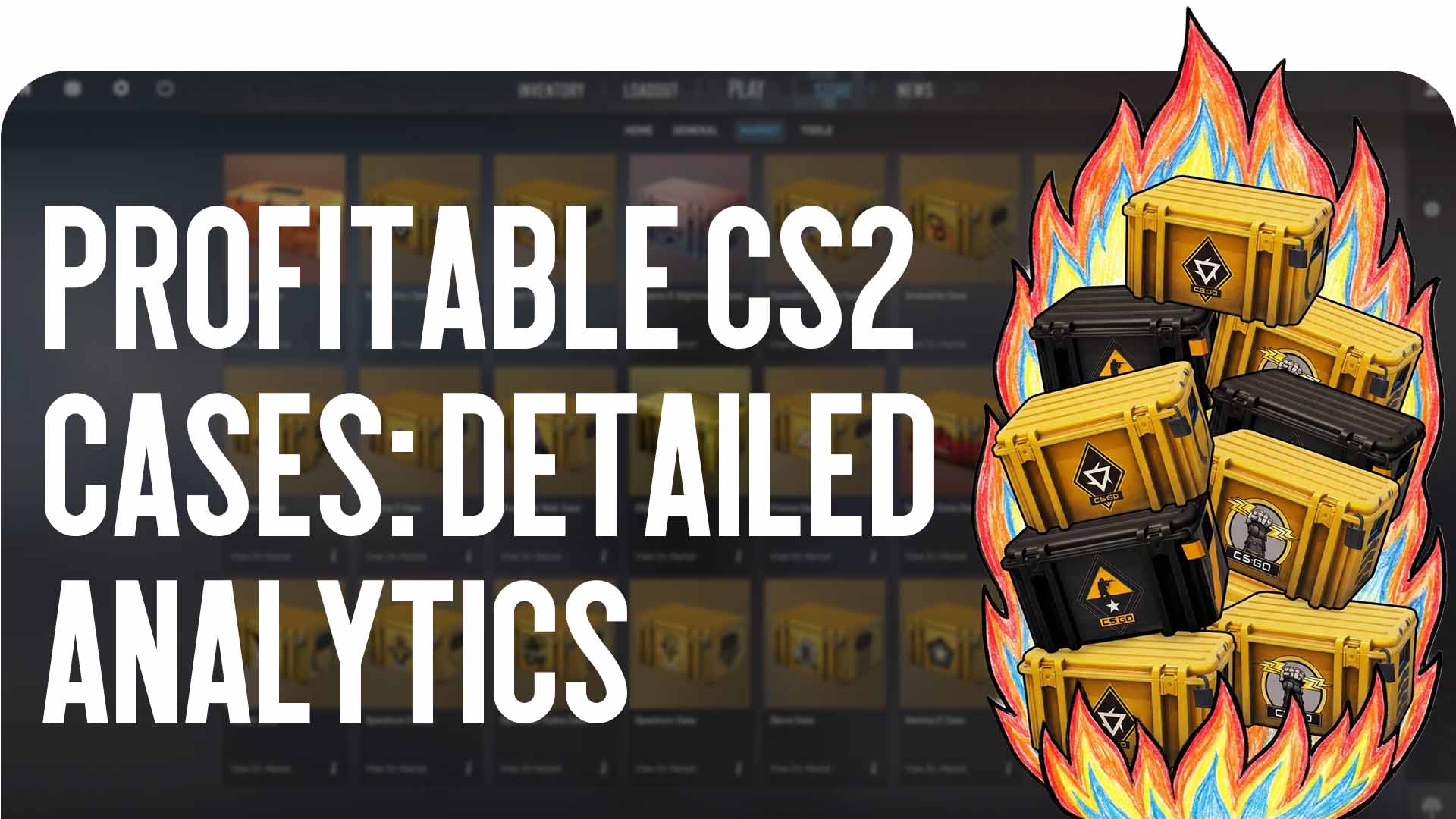 Looking for the most Profitable Counter-Strike 2 cases? The CSGO-NEWS blog has analyzed the ROI, current 2026 prices, and drop chances. Learn everything about case openings!