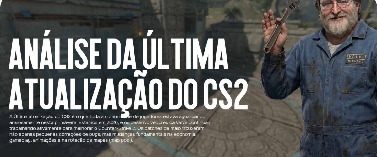 Análise da última atualização do CS2: o que mudou na gameplay, som e balanceamento