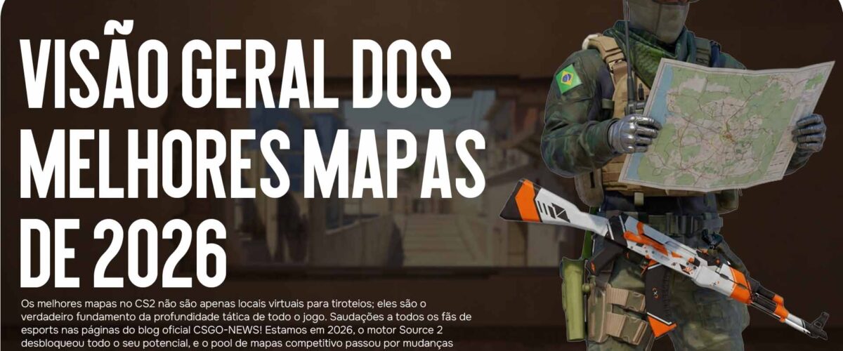 Visão Geral dos Melhores Mapas de 2026: Quais Arenas Dominam o Matchmaking e a Cena Pro