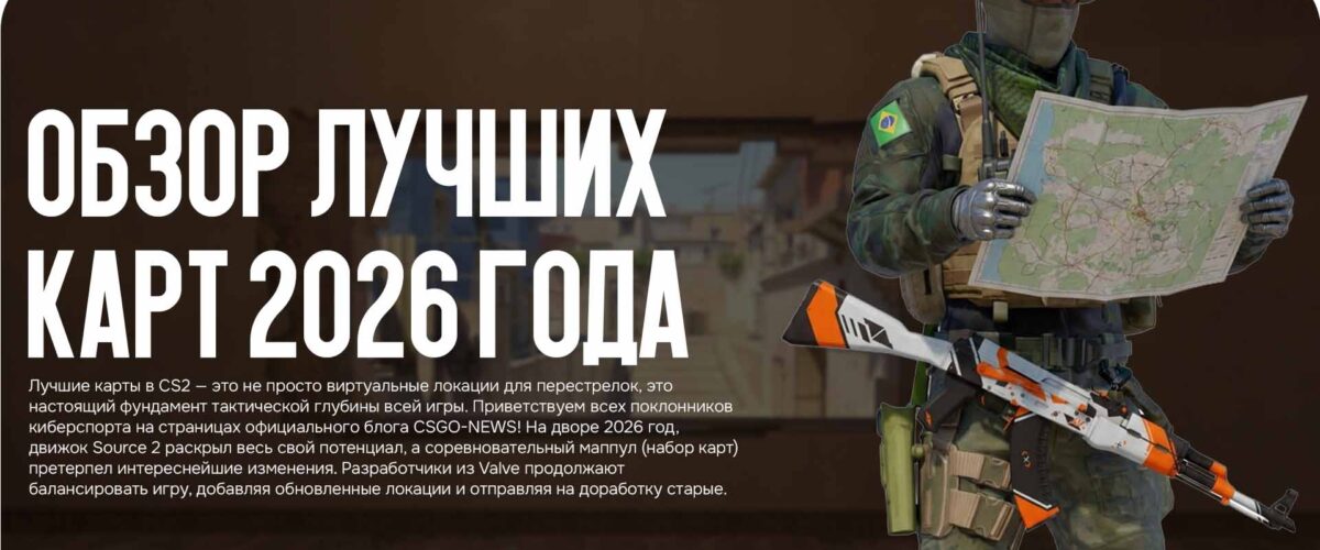 Обзор лучших карт 2026 года: какие арены правят матчмейкингом и про-сценой