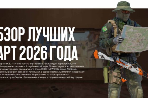 Обзор лучших карт 2026 года: какие арены правят матчмейкингом и про-сценой