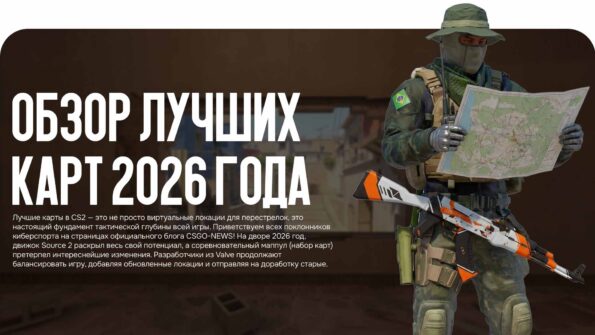 Обзор лучших карт 2026 года: какие арены правят матчмейкингом и про-сценой