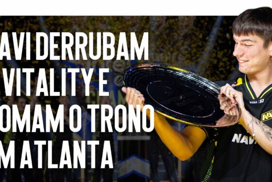 Triunfo Histórico: NAVI Derrubam a Vitality e Tomam o Trono em Atlanta