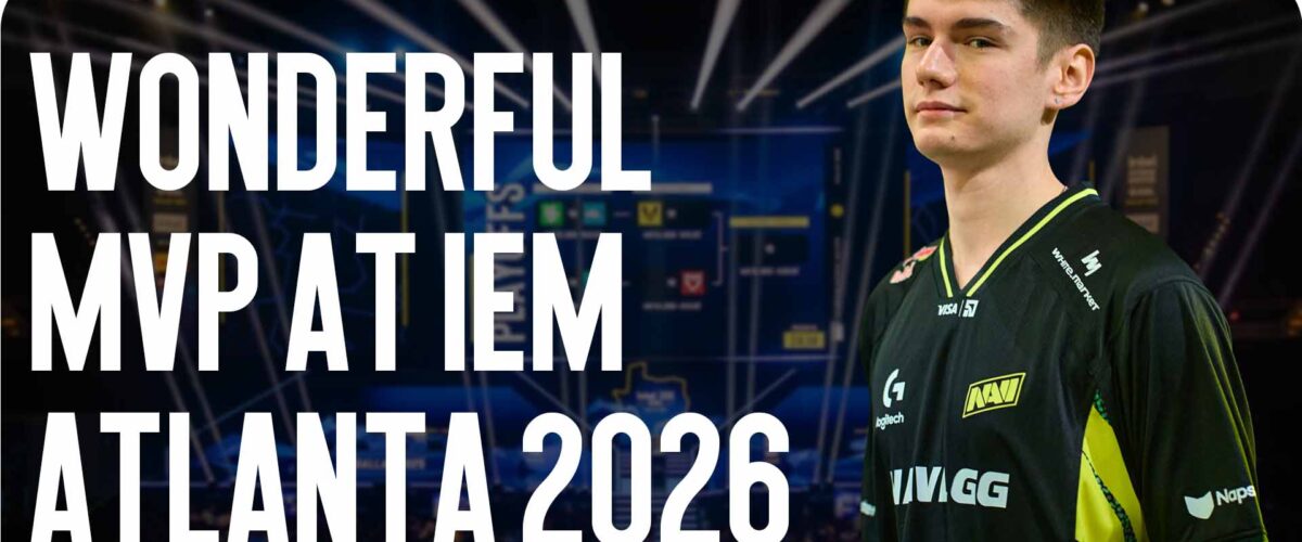 w0nderful MVP at IEM Atlanta 2026: NAVI Overthrow Vitality and Take the Championship Title