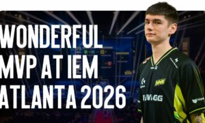 w0nderful MVP at IEM Atlanta 2026: NAVI Overthrow Vitality and Take the Championship Title