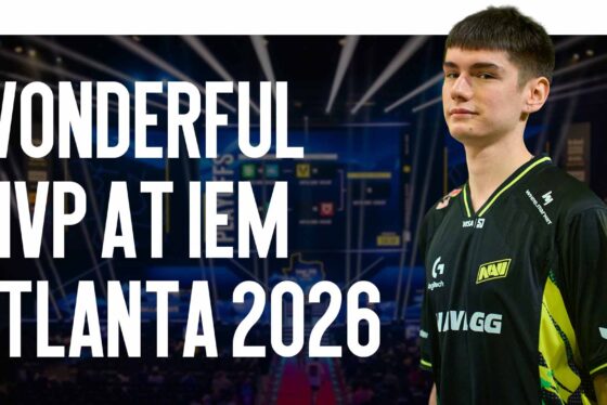 w0nderful MVP at IEM Atlanta 2026: NAVI Overthrow Vitality and Take the Championship Title
