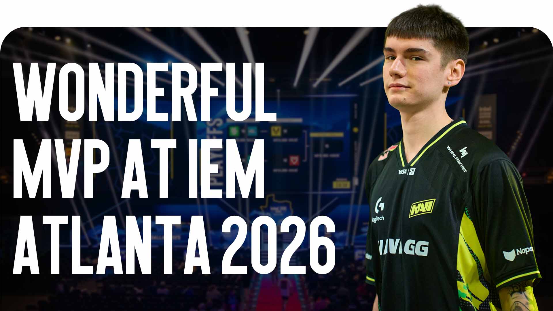 w0nderful MVP at IEM Atlanta 2026 — the main esports news! Read in the CSGO-NEWS blog how NAVI crushed GamerLegion and are ready to conquer the Major.