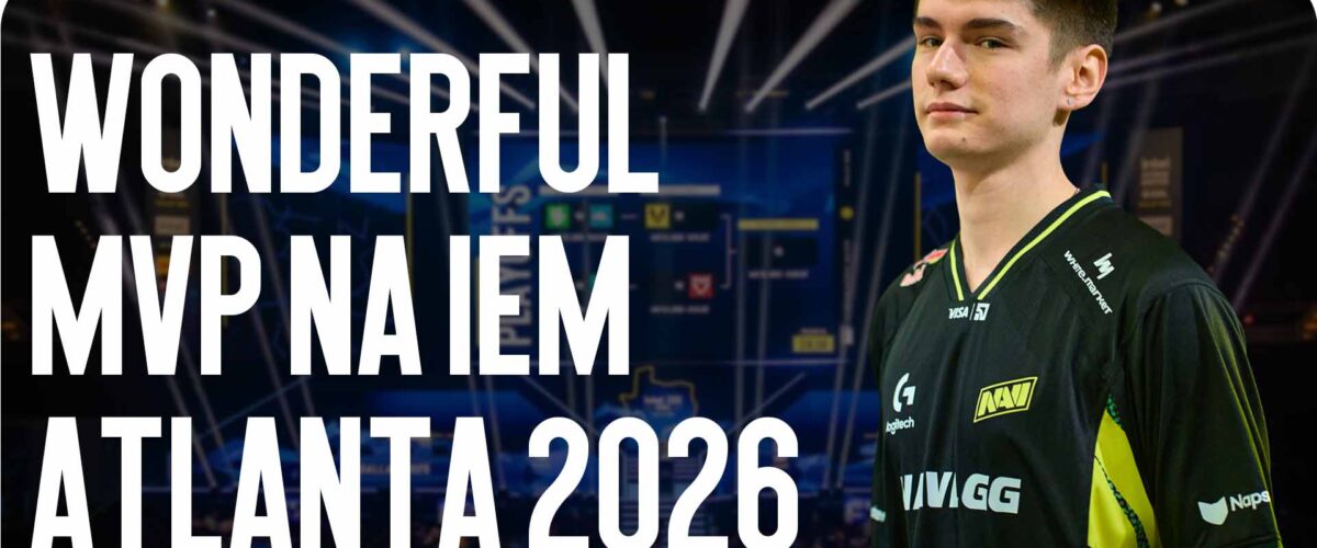 w0nderful MVP na IEM Atlanta 2026: NAVI Derrubam a Vitality e Conquistam o Título de Campeão