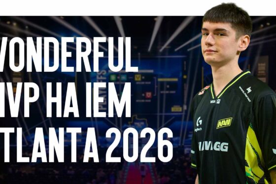 w0nderful MVP на IEM Atlanta 2026: NAVI свергают Vitality и забирают чемпионский титул