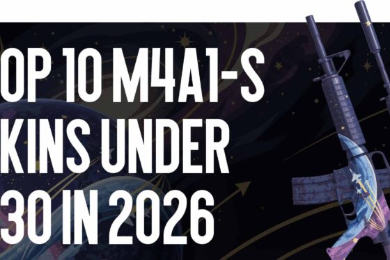 Top 10 M4A1-S Skins under $30 in 2026