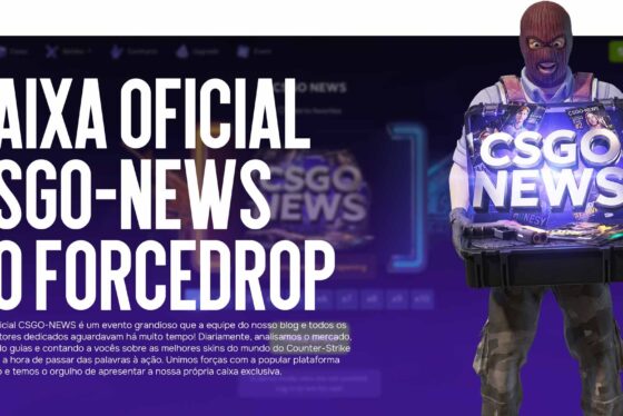 Caixa oficial CSGO-NEWS: criamos a coleção perfeita de skins no ForceDrop!