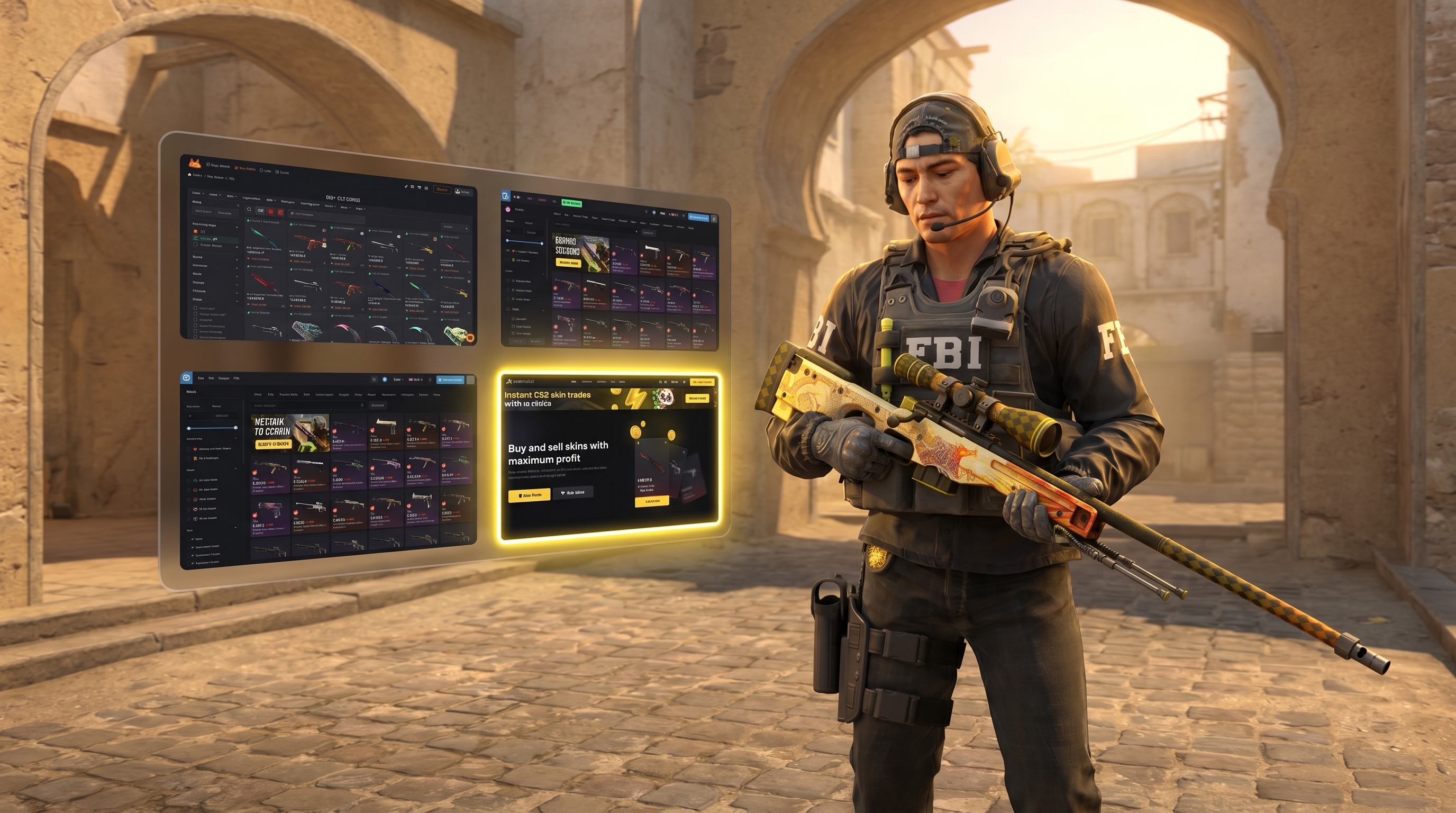 Szukasz miejsca, gdzie korzystnie sprzedasz skiny CS2 za prawdziwe pieniądze? Szczegółowy przegląd platform: CSGO Market, CS.MONEY, Lis-Skins i dlaczego Avan Market to najlepszy wybór.