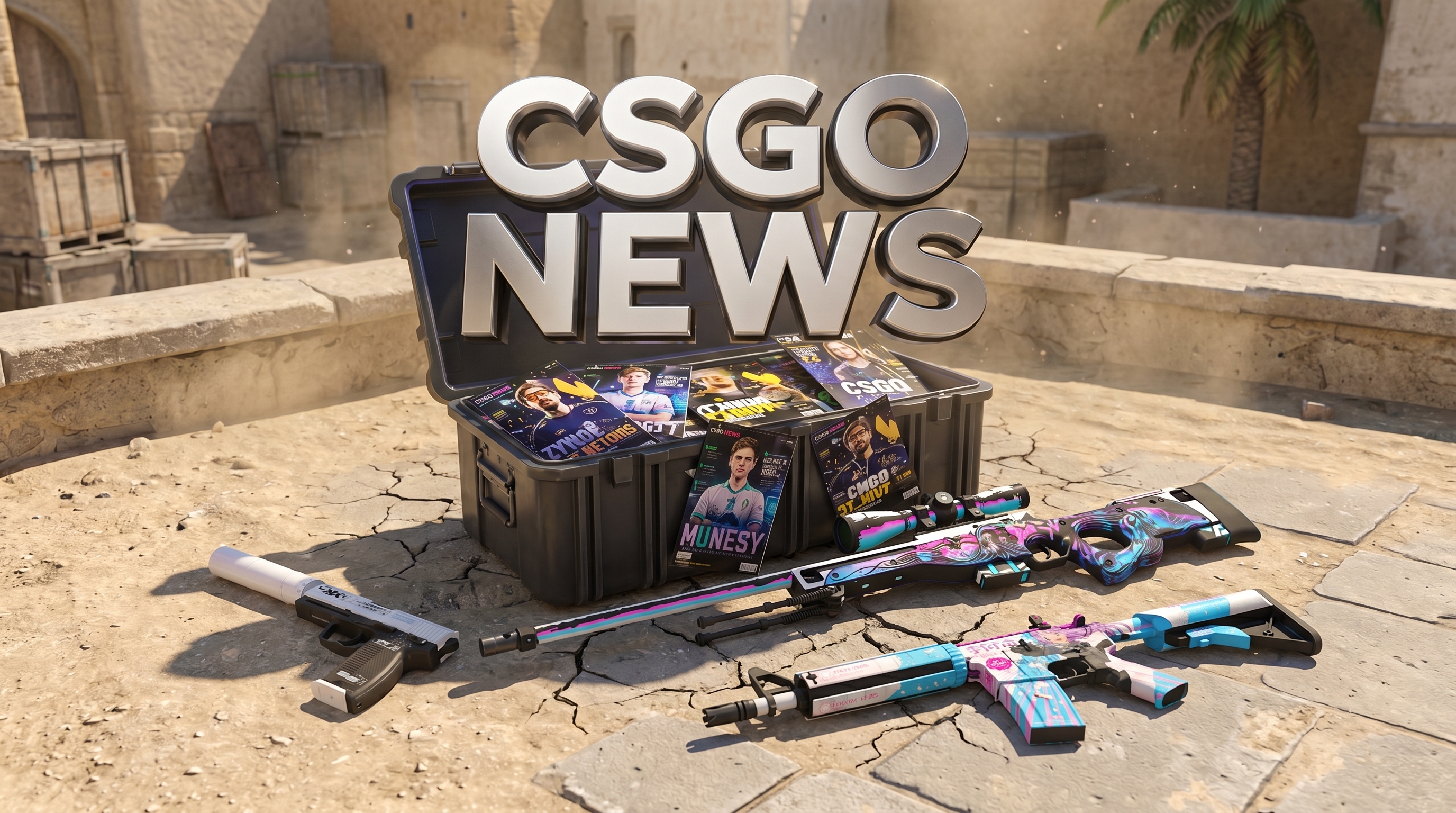 Looking for cool skins? Open the branded CSGO-NEWS case on ForceDrop! We’ve collected the best items for Counter-Strike 2. Discover the contents and claim your bonuses.