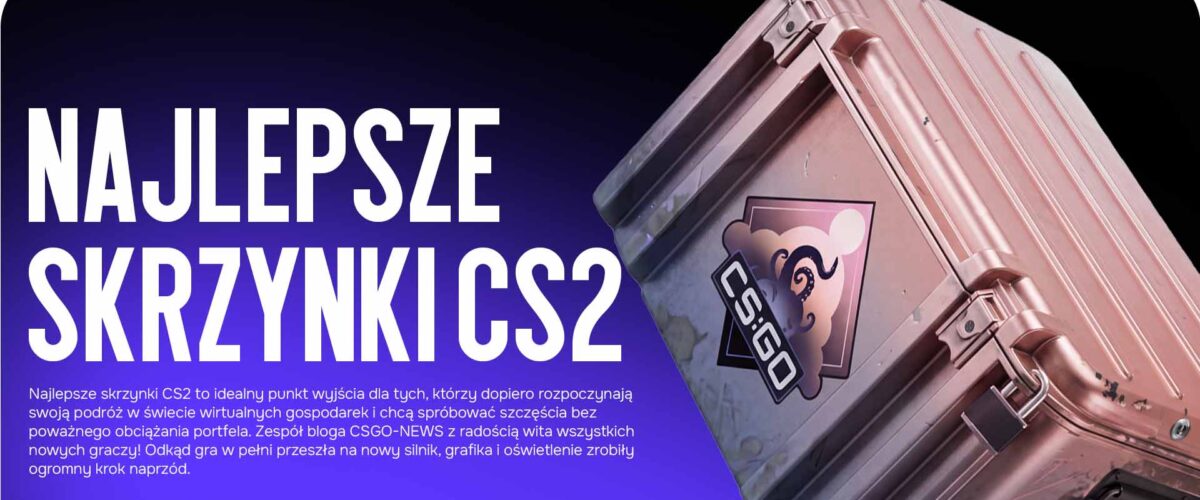 Najlepsze skrzynki CS2: Wybór dla początkujących w 2026