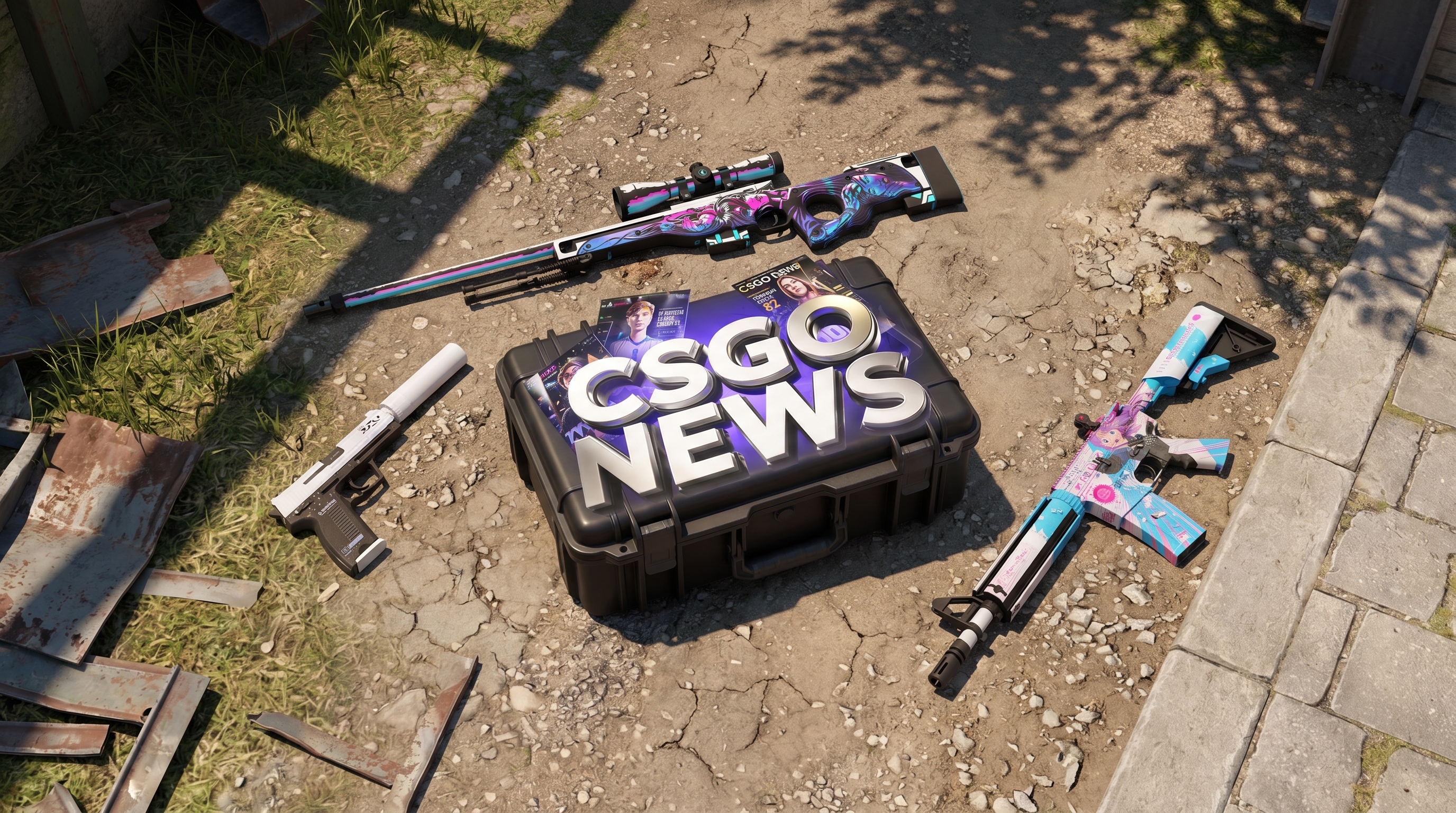 Szukasz świetnych skinów? Otwórz firmową skrzynkę CSGO-NEWS na ForceDrop! Zebraliśmy najlepsze przedmioty do Counter-Strike 2. Poznaj zawartość i odbierz bonusy.