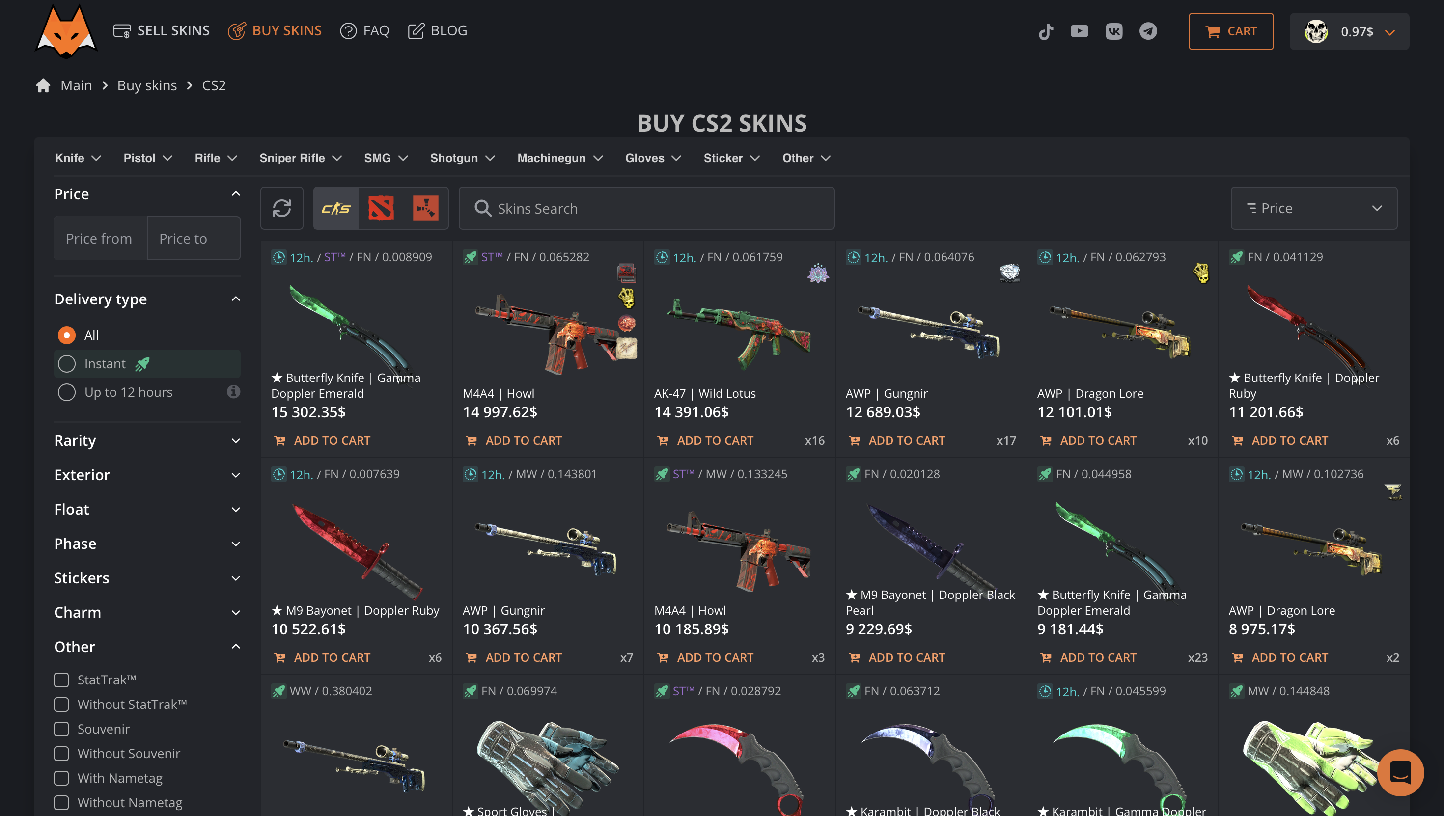 Looking for where to profitably sell CS2 skins for real money? A detailed review of platforms: CSGO Market, CS.MONEY, Lis-Skins, and why Avan Market is the best choice.