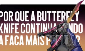 Por que a Butterfly Knife continua sendo a faca mais popular