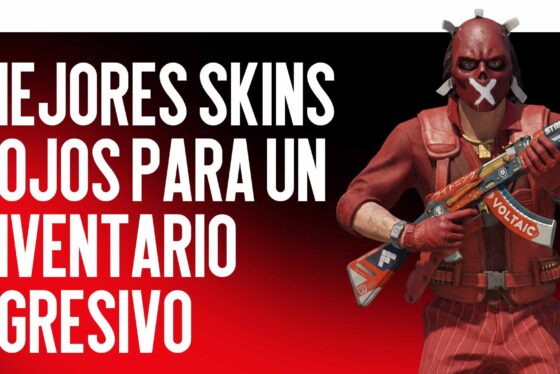 Las Mejores Skins Rojas para un Inventario Agresivo