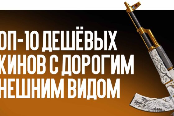 Топ-10 дешёвых скинов с дорогим внешним видом