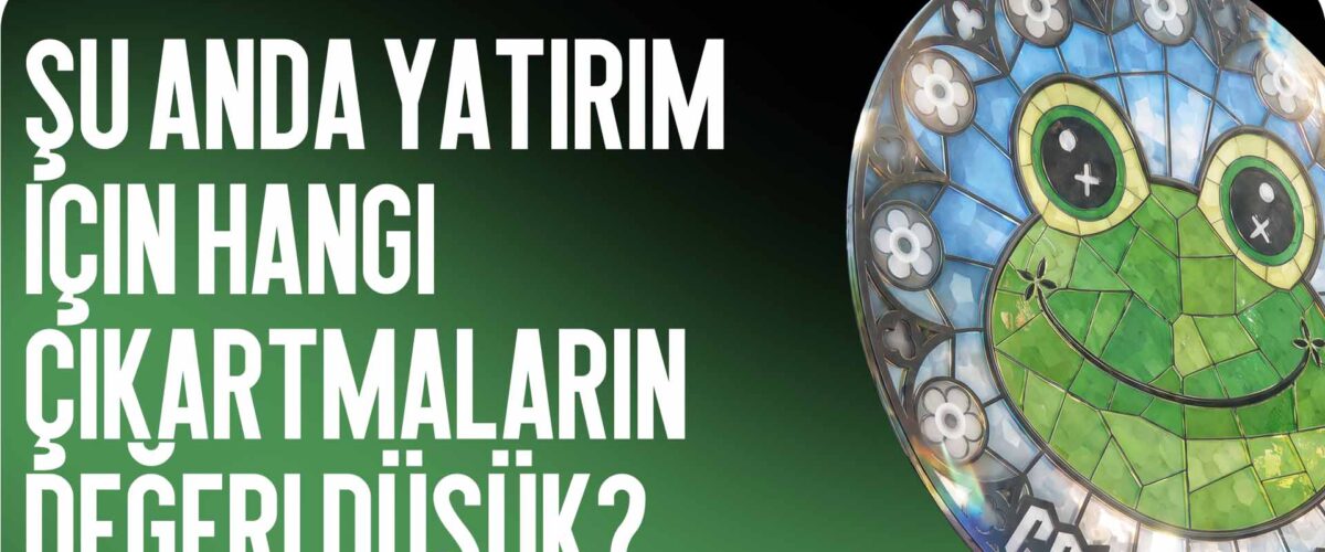 Hangi Çıkartmalar Şu Anda Yatırım İçin Değeri Bilinmiyor