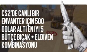 CS2’de Parlak Bir Envanter İçin 500 Dolar Altı En İyi 5 Bütçe Dostu Bıçak + Eldiven Kombosu