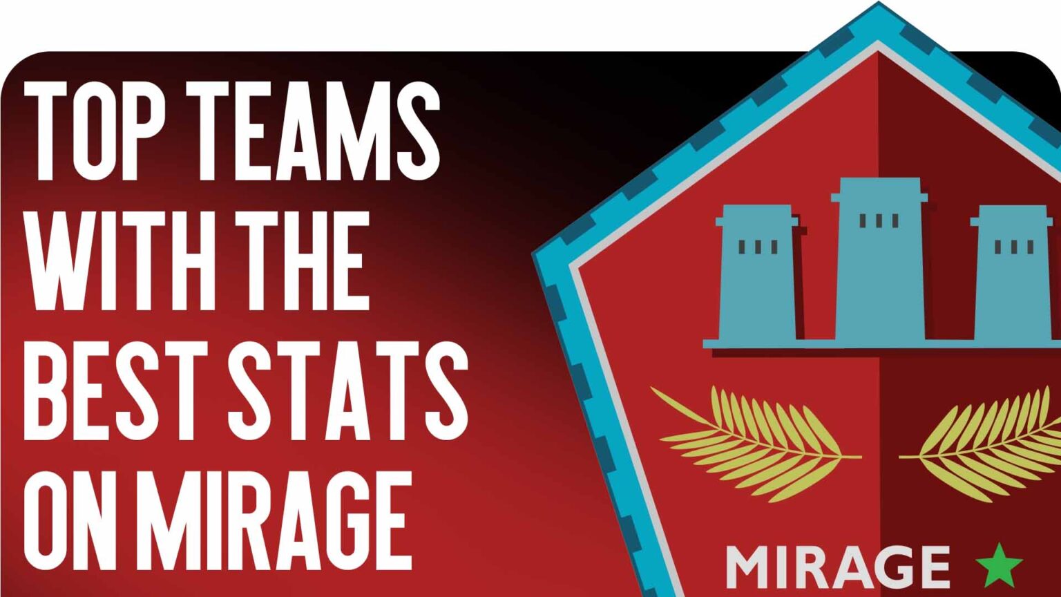 Top Teams with the Best Statistics on Mirage