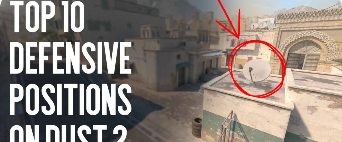 Top 10 Defensive Positions on Dust 2