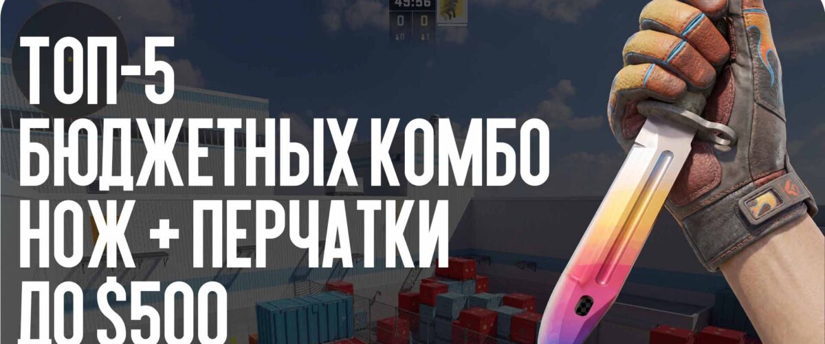 Топ-5 бюджетных комбо нож + перчатки до $500