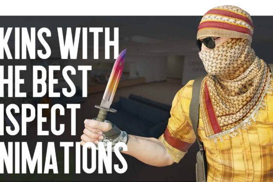 Best Inspection Animations in CS2: Weapon Skins with Unique Moves