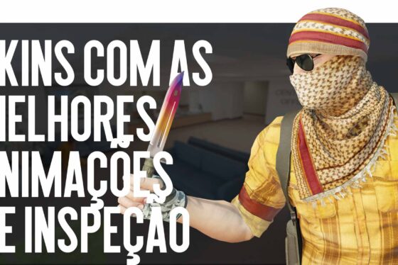 Melhores Animações de Inspeção no CS2: Skins de Armas com Movimentos Únicos