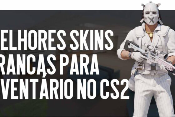 Melhores Skins Brancas para Inventário do CS2